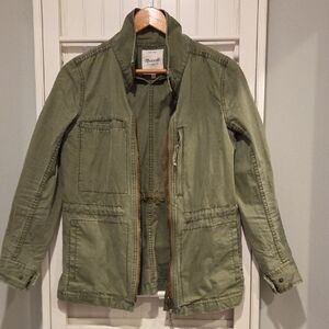 Madewell Canvas Jacket Size Small